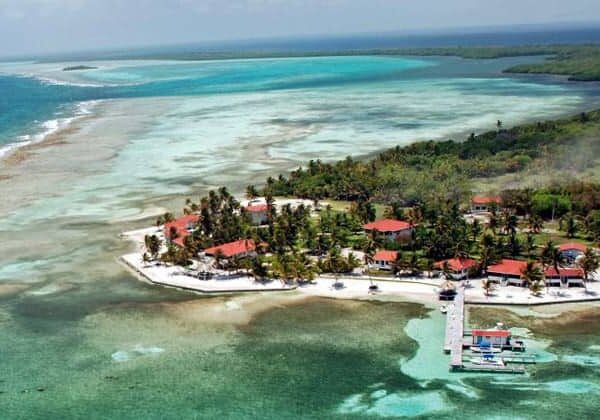 An 11 acre beachfront paradise- next  to the world famous Turneffe Flats resort in Belize
