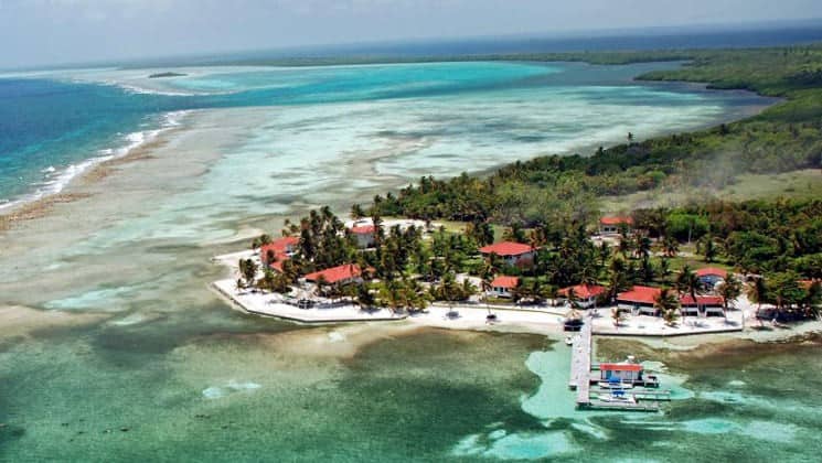 An 11 acre beachfront paradise- next  to the world famous Turneffe Flats resort in Belize