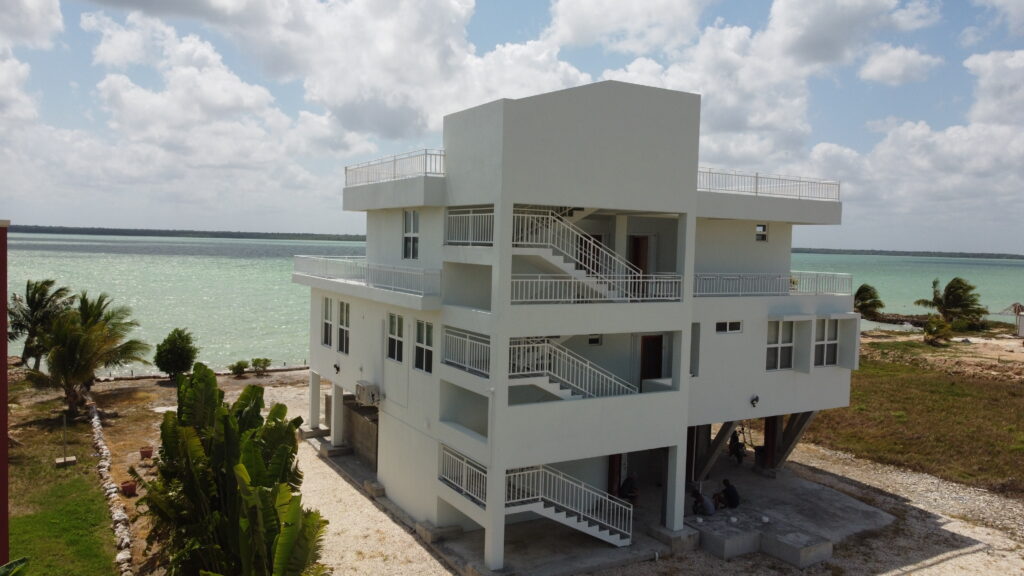 Awesome  Sunny Caribbean Sea Front Villa for Sale, Belize