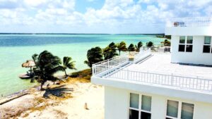 Luxury Oceanfront Villa Corozal Belize QRP retirement Cerros Sands Gated Community