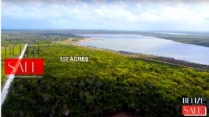 lagoon waterfront beachfront development property real estate corozal Sarteneja belize