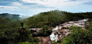 Pine Ridge Mountain Estate: Waterfall Wonderland Mountains Belize Resort Investment Business Land For sale Cayo District Belmopan lounge retreat lodge jungle forest views invest acreage