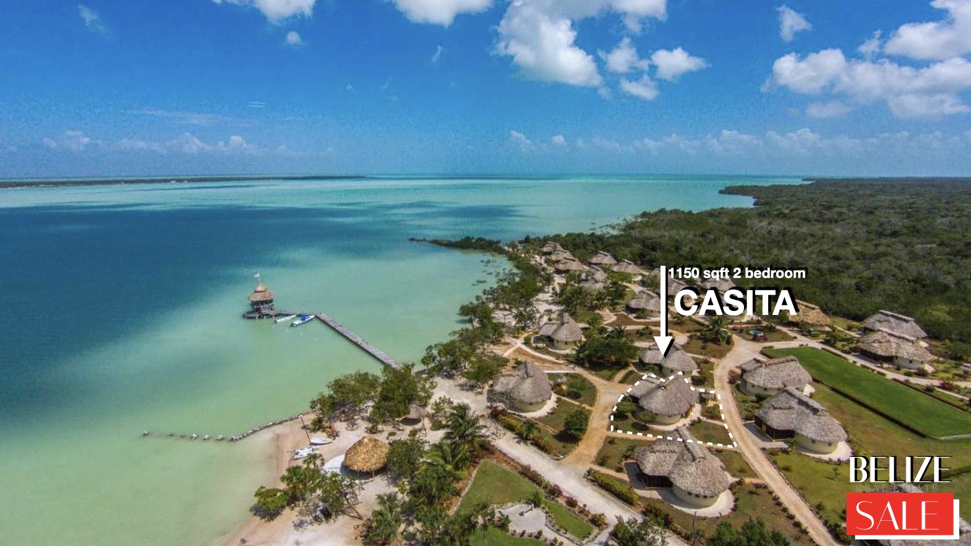 Belizean Beauty: Corozal Beachfront Casita. Orchid bay