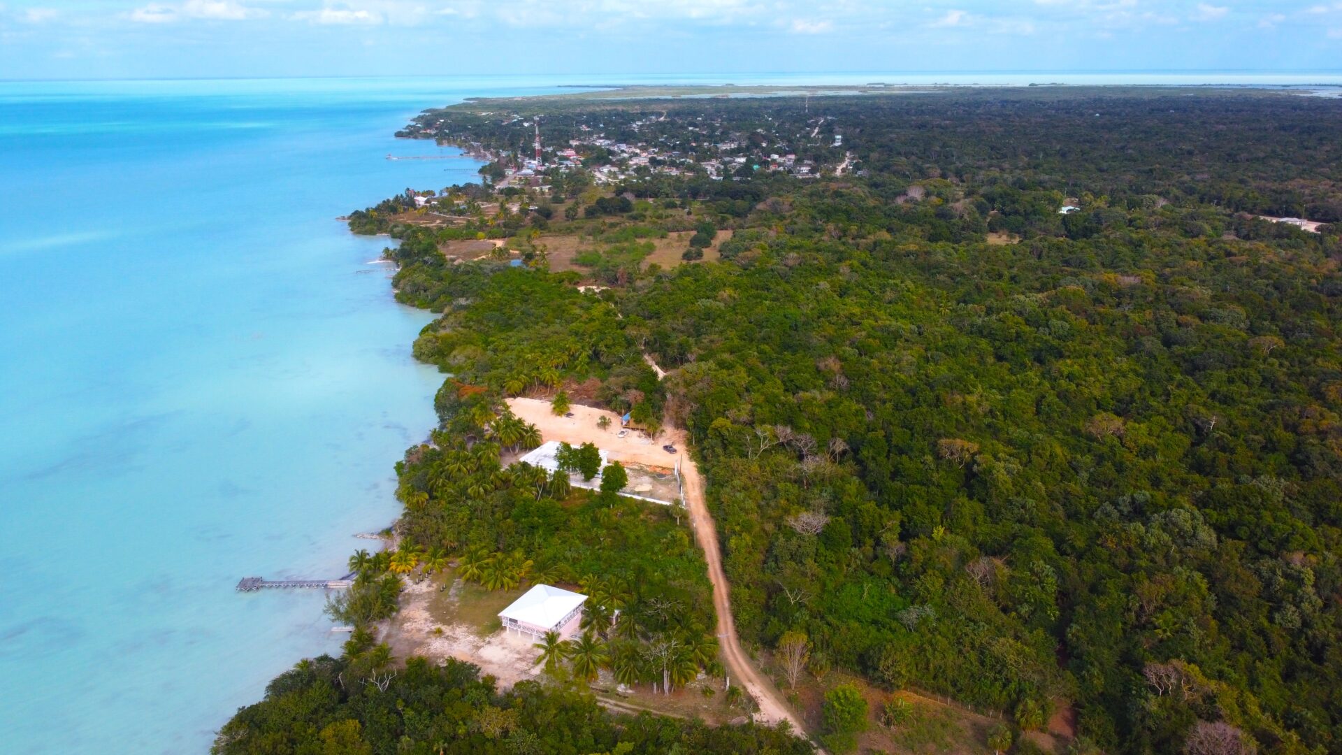 Seaview Property, 0.5 Acre. Sarteneja, Belize, sarteneha, lot fot sale